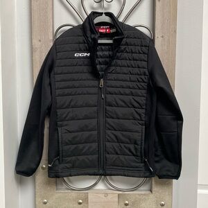 CCM youth quilted jacket. Excellent condition! Size small.